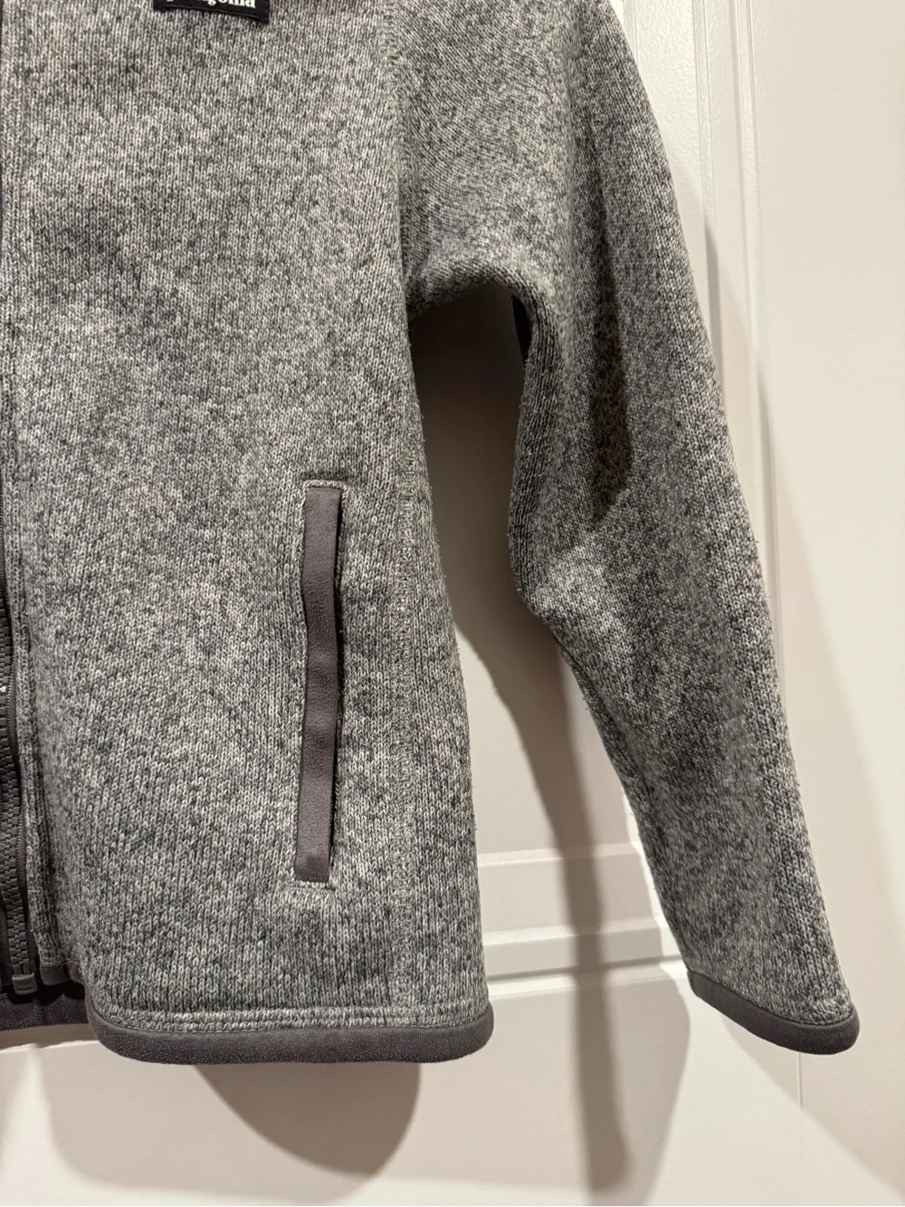 Patagonia Gray Heather Fleece Jacket